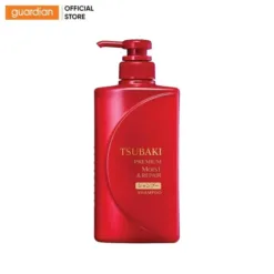 Tsubaki Premium Moist Shampoo (490 ml) – Ultimate Hydration for Silky, Luminous Hair